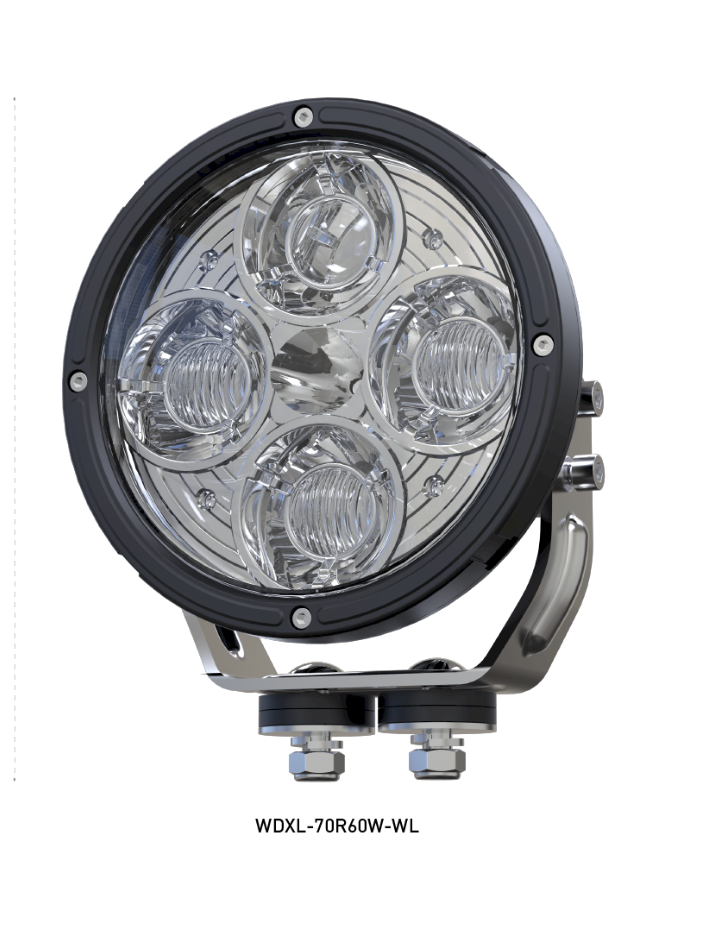 7"(60W) Round Driving Light ( Wide Beam )