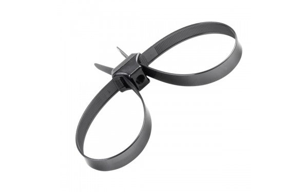 CABLE TIE DUAL BLK 490 x 12.7 (50PK)