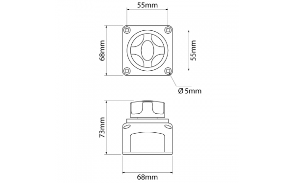 MARINE SWITCH BATTERY MASTER DUAL BATTERY