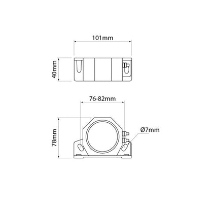 Rev. Alarm economy 12-80V 97Dba