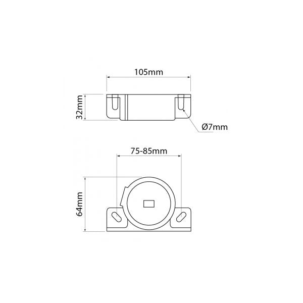 Reverse Alarm 12/24v 97 db
