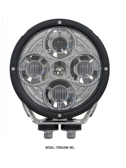 7"(60W) Round Driving Light ( Wide Beam )