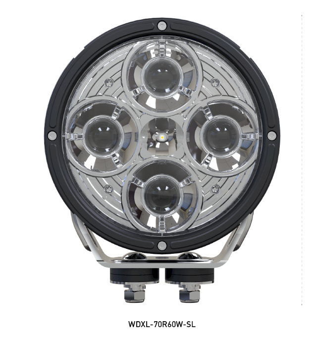 7"(60W) Round Driving Light ( Spot Beam )