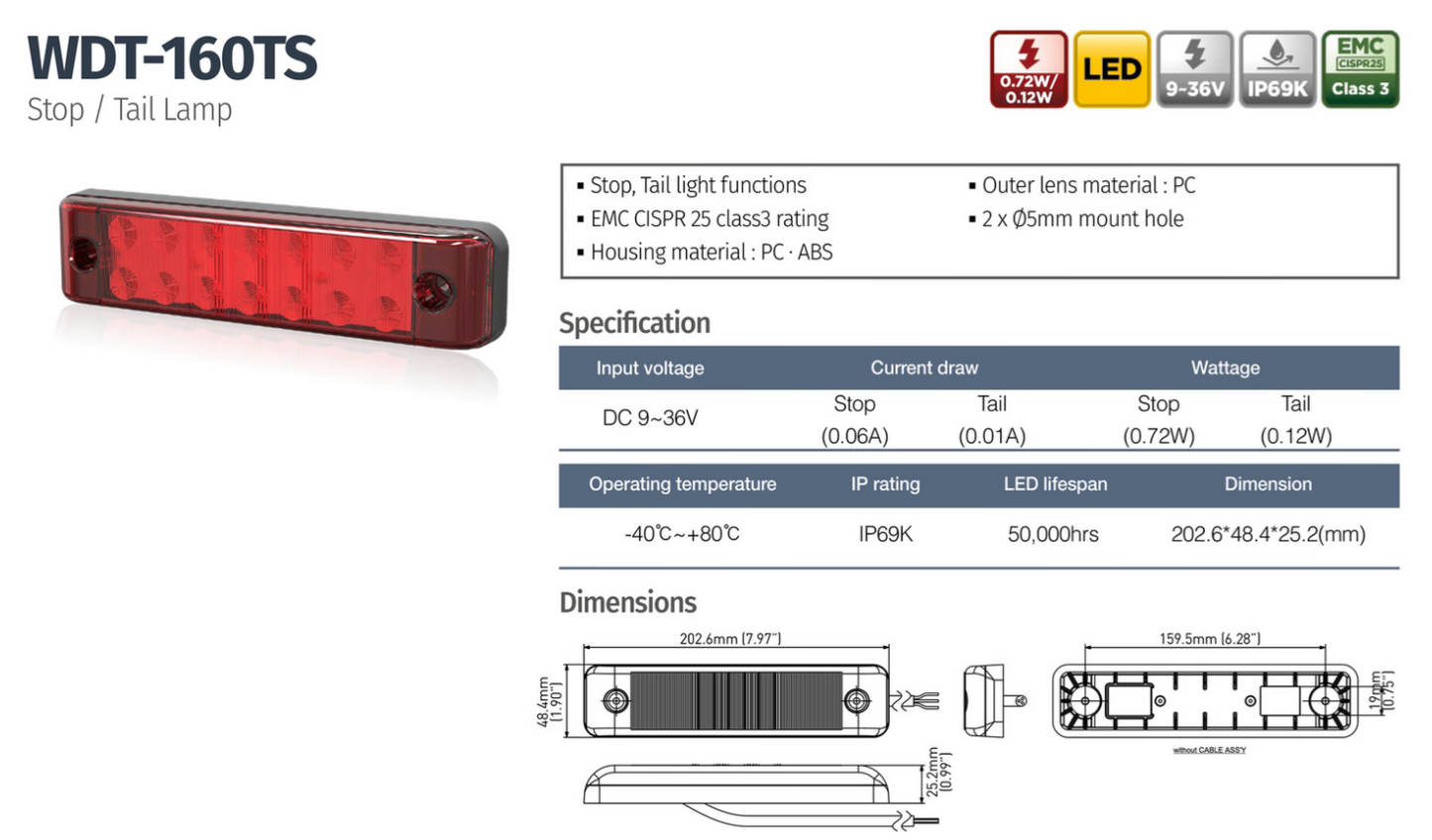 Stop Tail Lamp