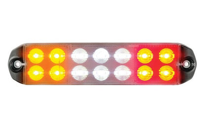 12-24V Slimline LED Combination Stop Tail/Indicator/Reverse