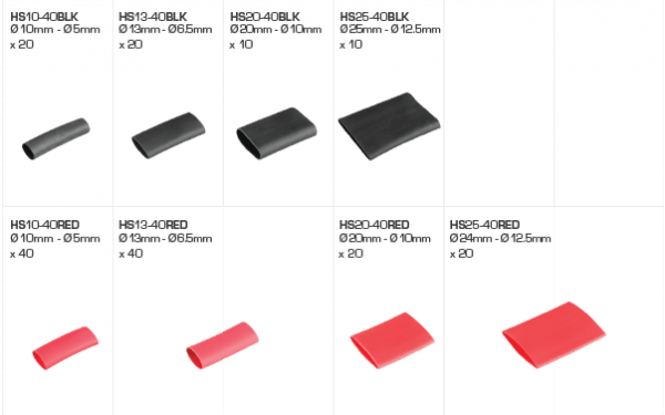 H/SHRINK KIT "180 PIECES"