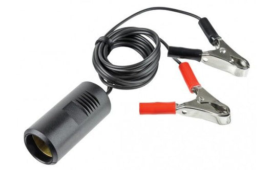 Battery Terminal Clips to Cigar Socket - 95cm